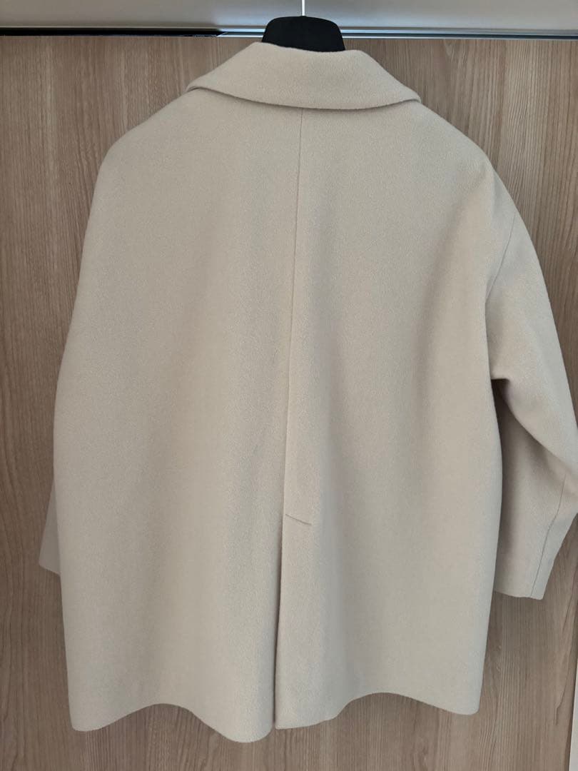 【ぺこりん】evam eva エヴァムエヴァ　ウールジャケット