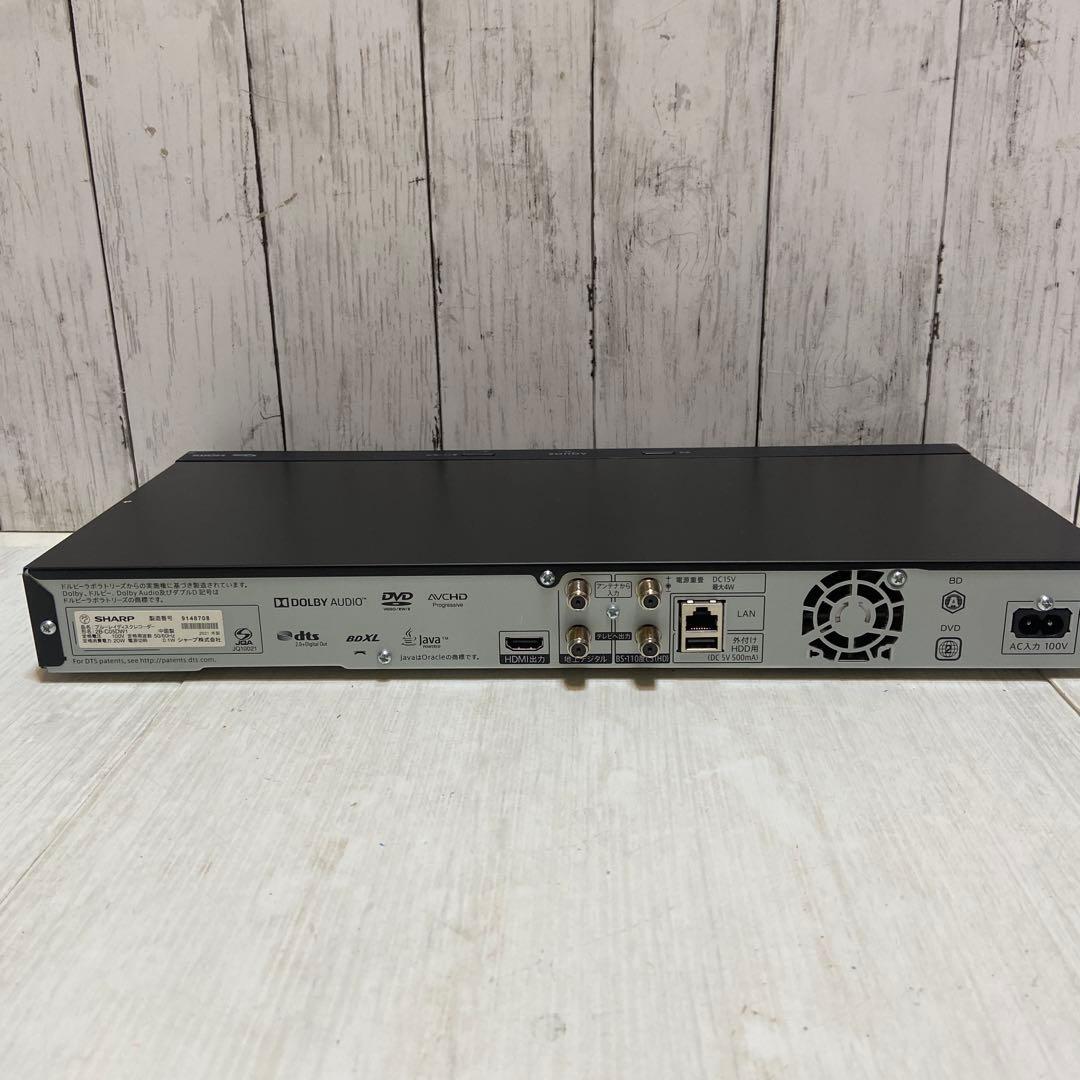 SHARP シャープ⭐️ブルーレイレコーダー　2B-C05DW1 2021年製