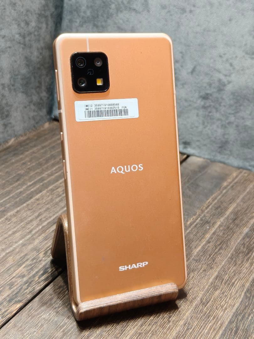 美品 AQUOS sence6s SH-RM19s SIMフリー スマホ