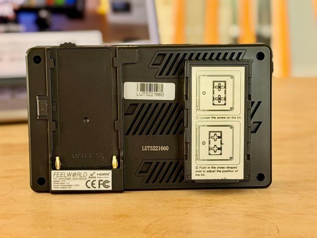 FEELWORLD LUT5 5.5インチフィールドモニター