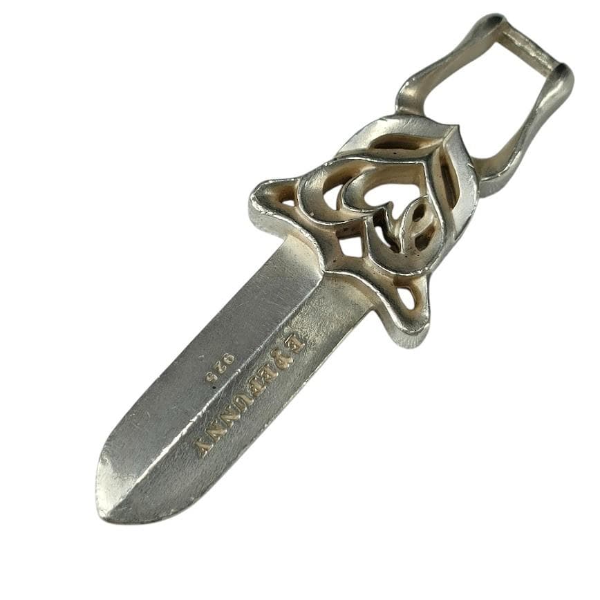 EYEFUNNY アイファニー ハート ダガー ペンダントトップ SV925