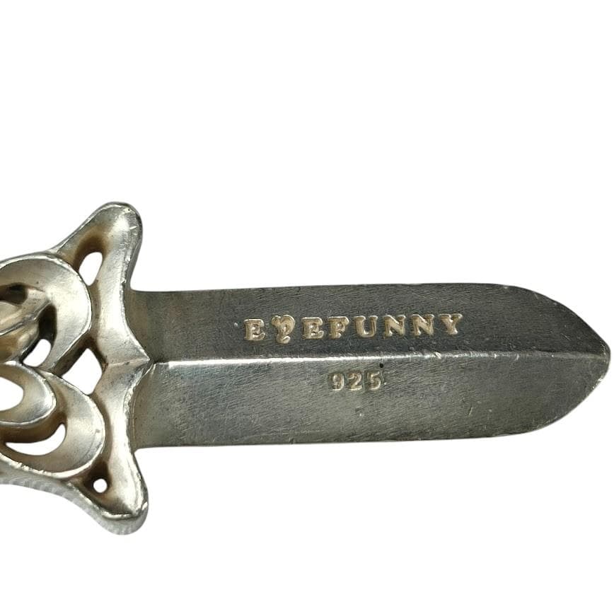 EYEFUNNY アイファニー ハート ダガー ペンダントトップ SV925