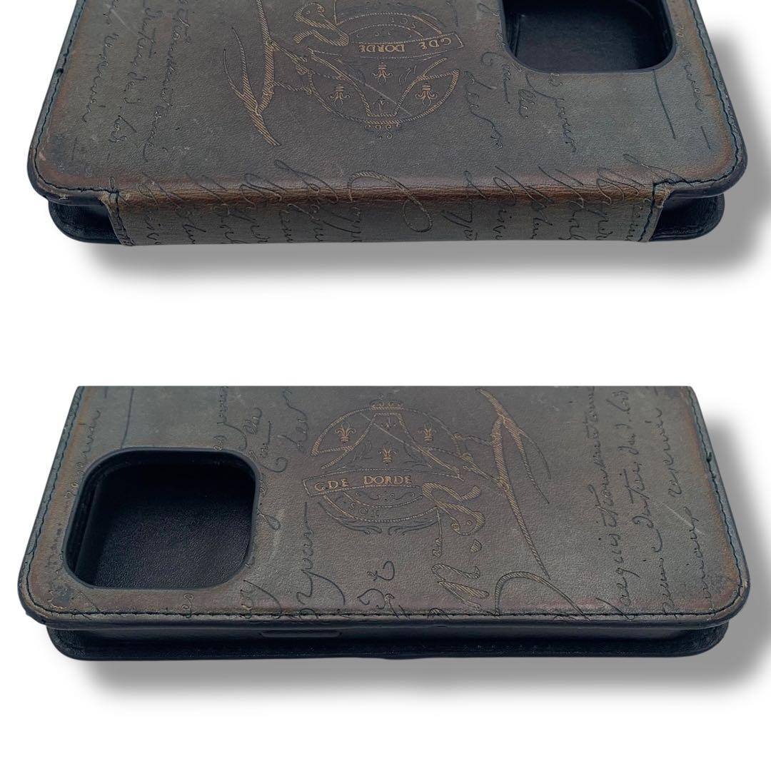 美品・付属品付✨ ベルルッティ iPhone14proケース カリグラフィー