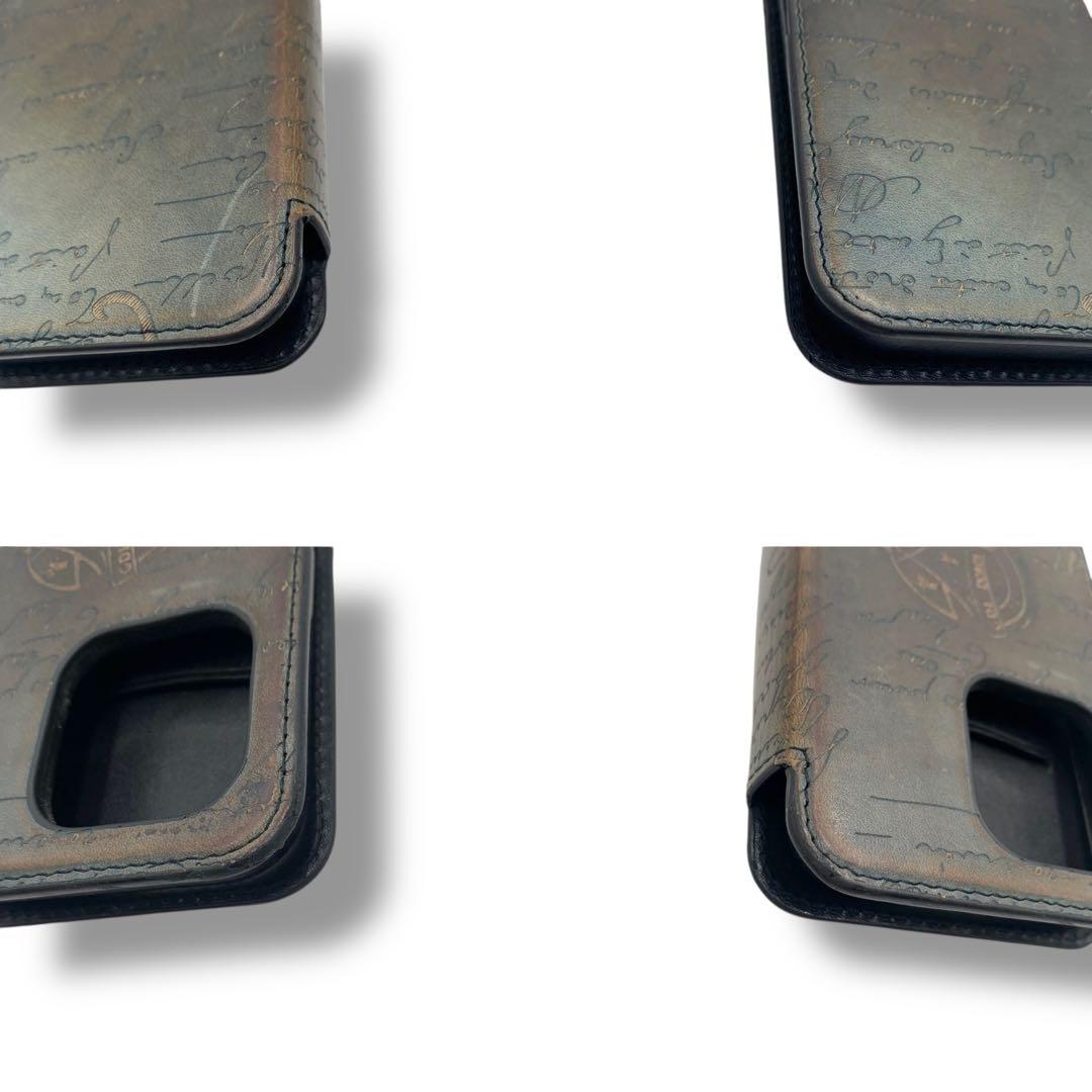 美品・付属品付✨ ベルルッティ iPhone14proケース カリグラフィー