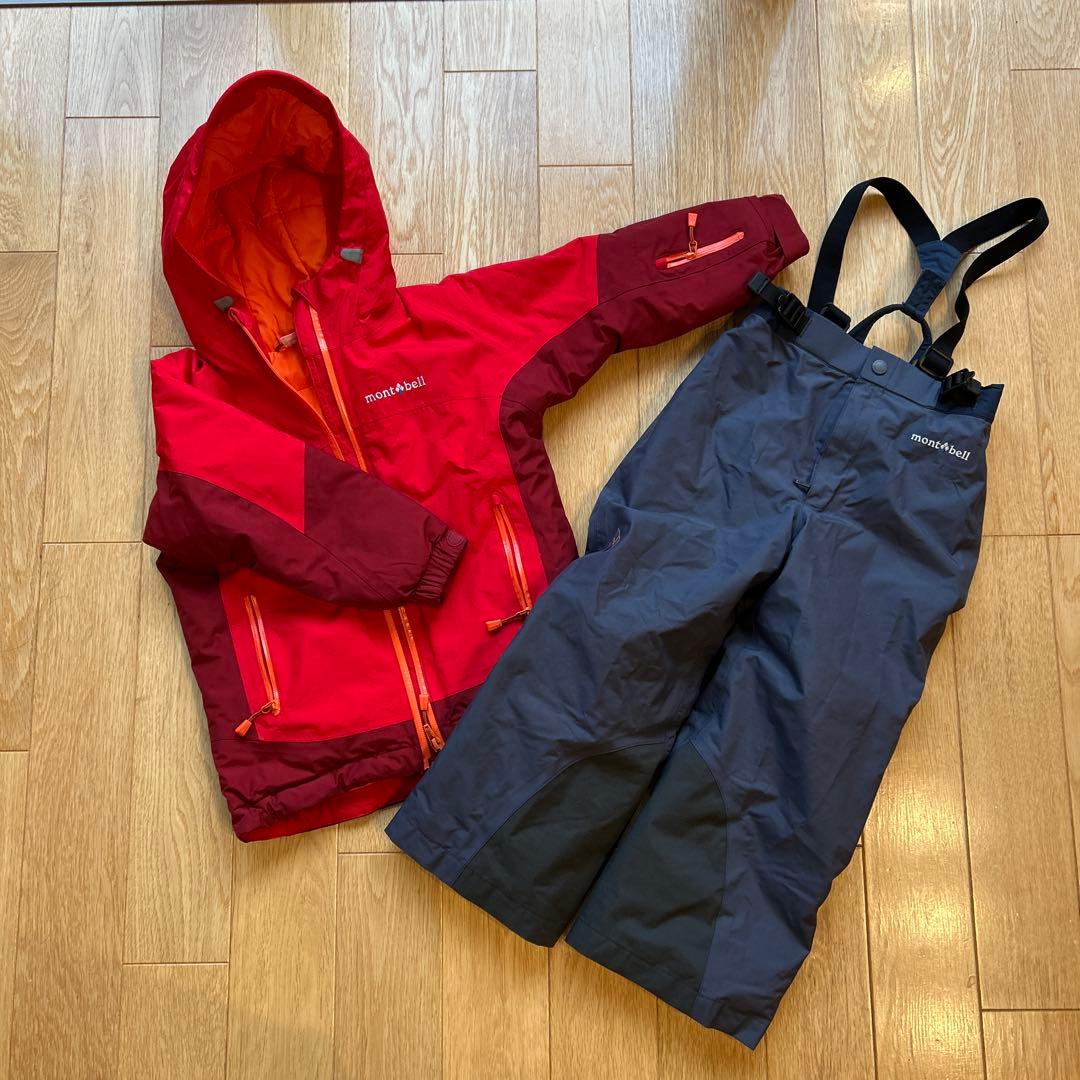 モンベル mont-bell 子供用スキーウェア 110