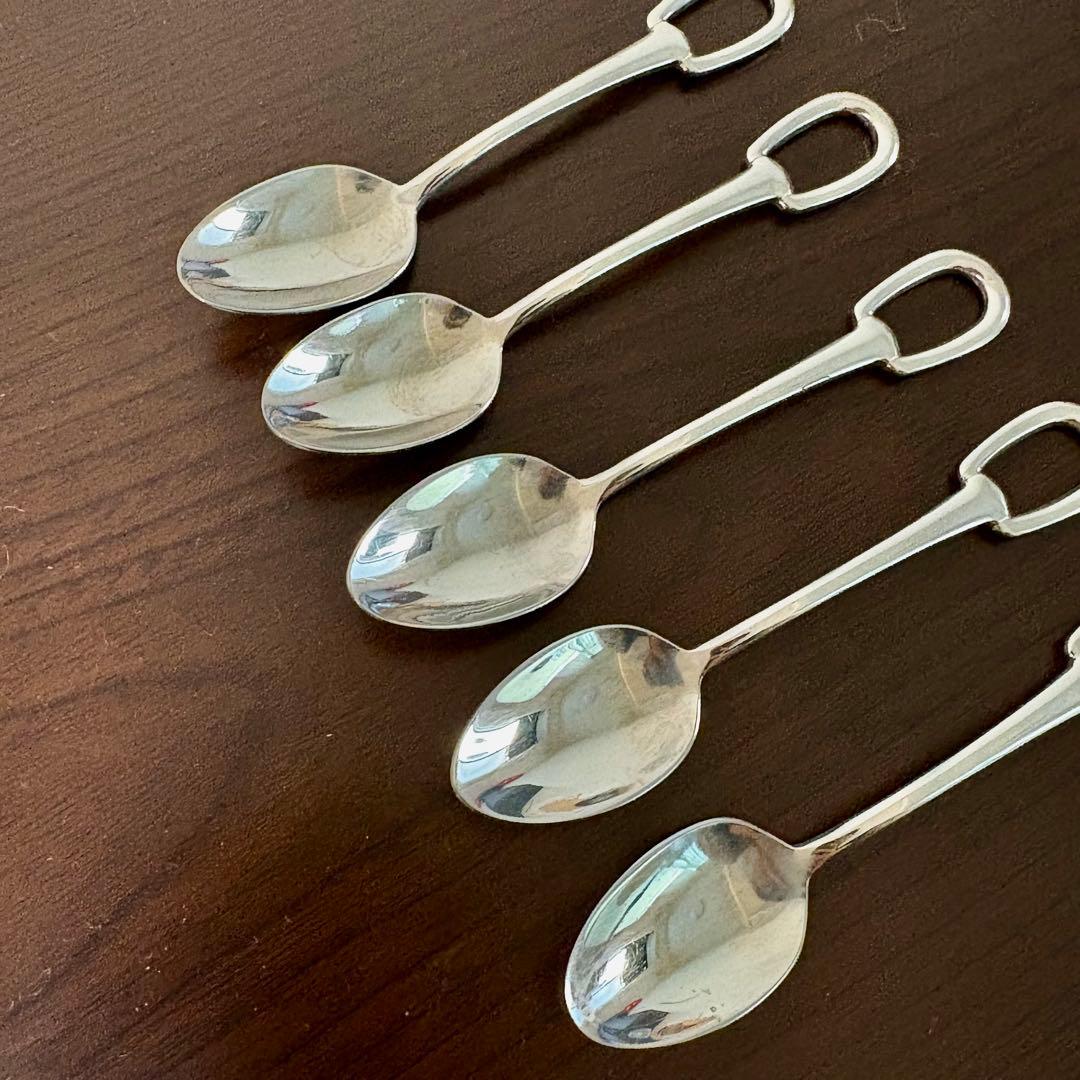 【未使用】HERMES スプーンセット 5本