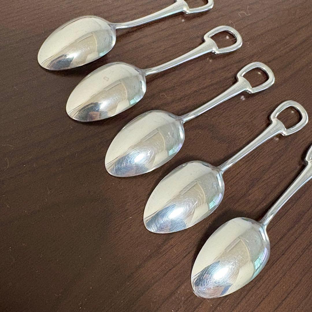 【未使用】HERMES スプーンセット 5本