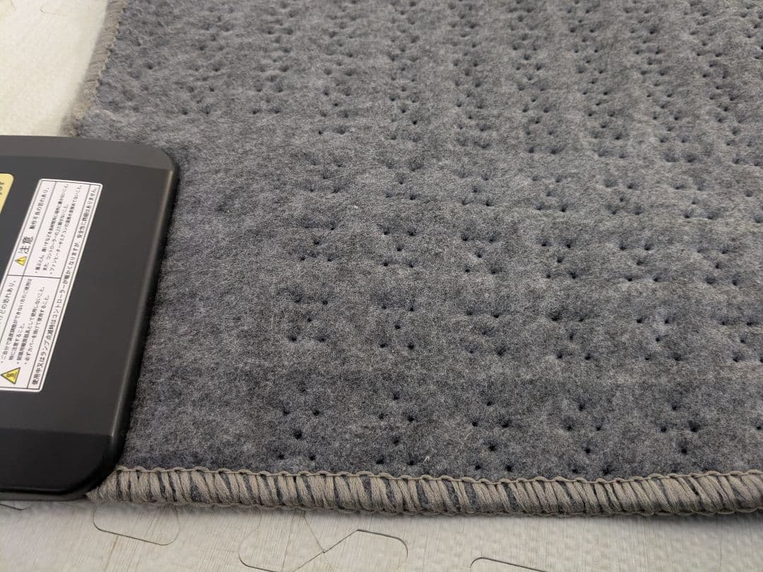 LIFEJOY ホット電気カーペット 4畳 295×195cm グレー