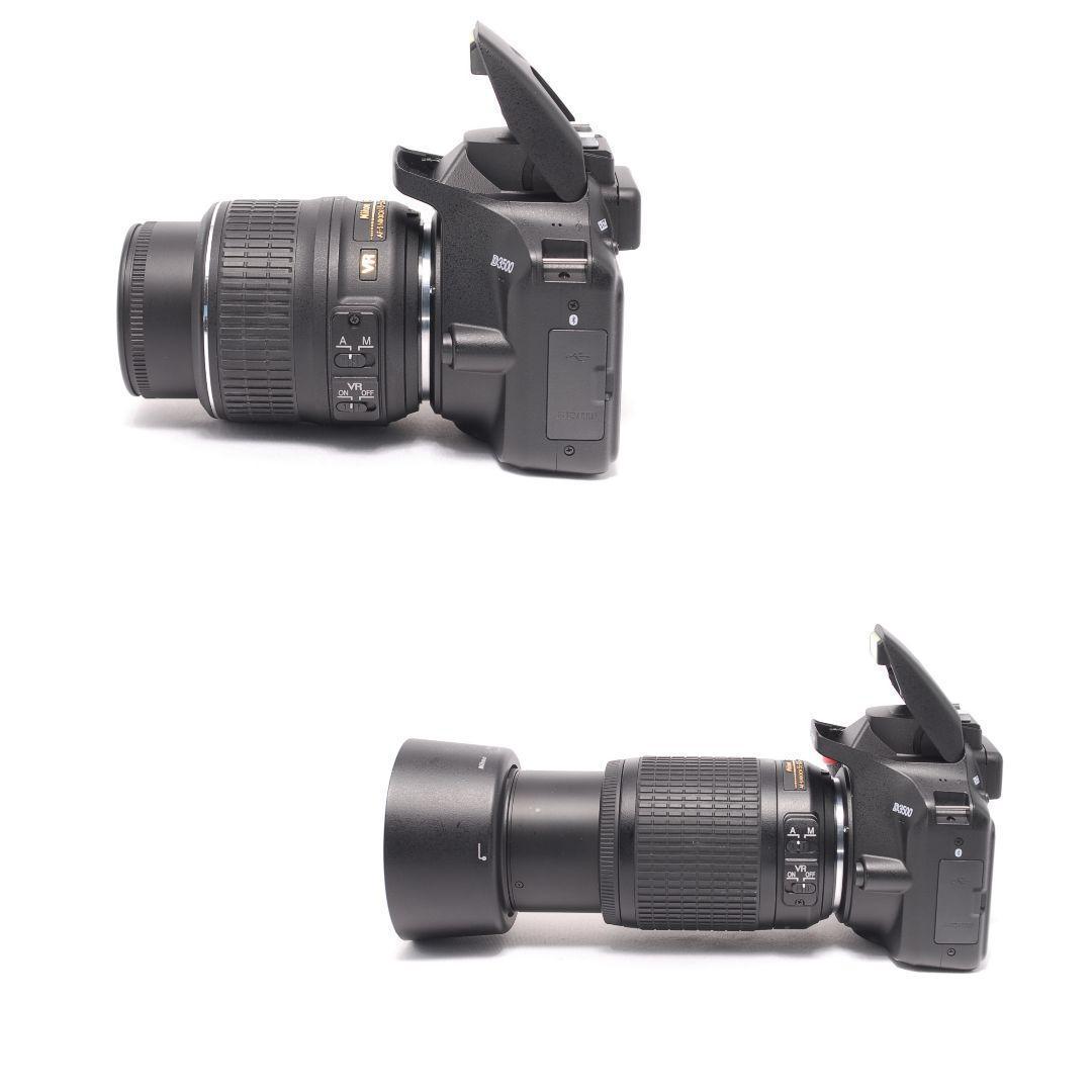 ❤即購入1000円OFF❤ ニコン D3500 手振れ補正搭載 ダブルズーム