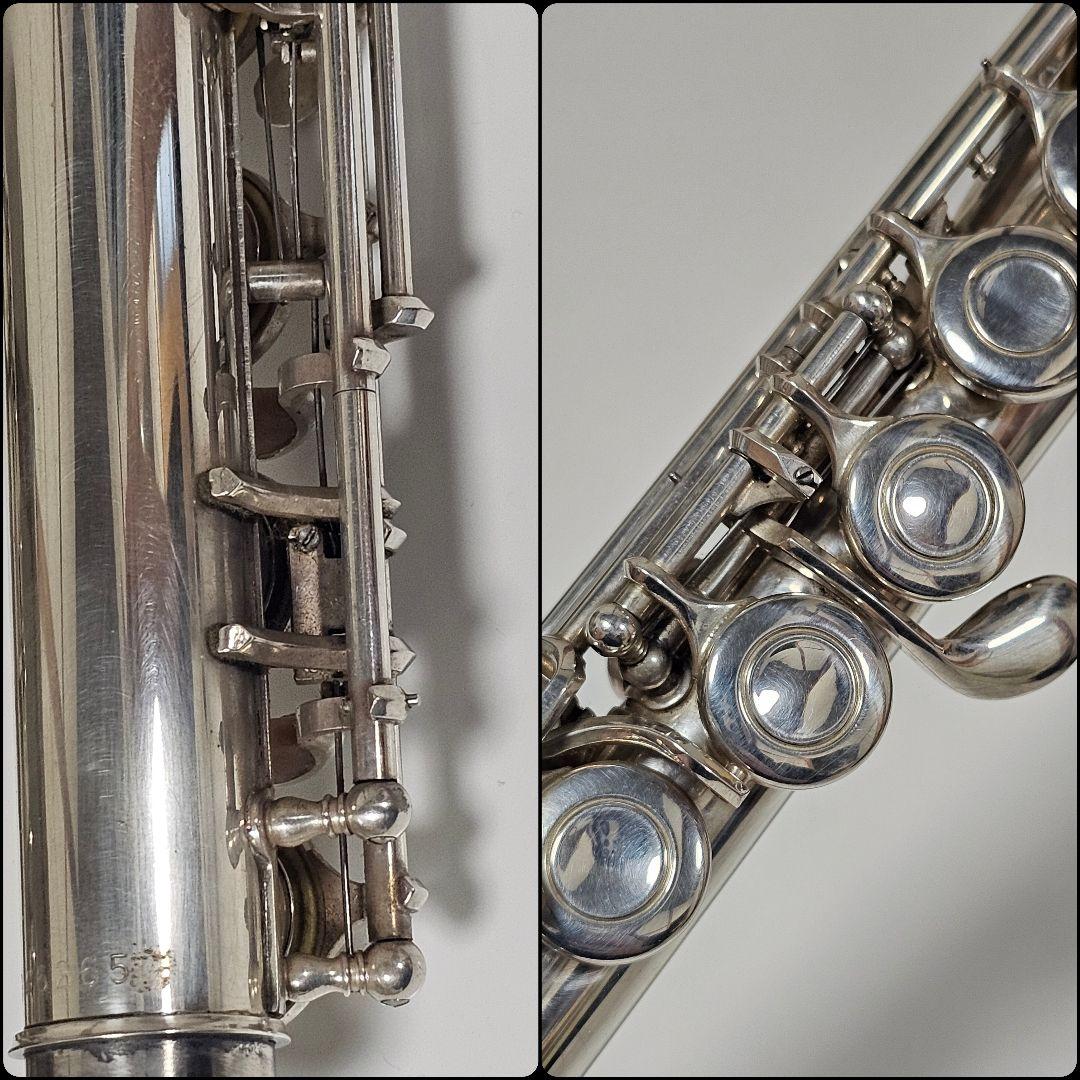 YAMAHA ヤマハ フルート YFL311 頭部管銀製 SILVER 刻印