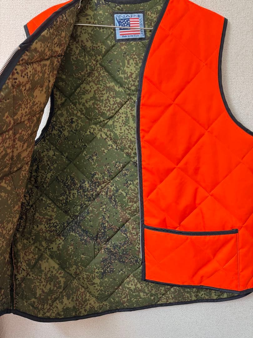 【SNAP’N’WEAR】スナップンウェア　　キルトナイロンベスト