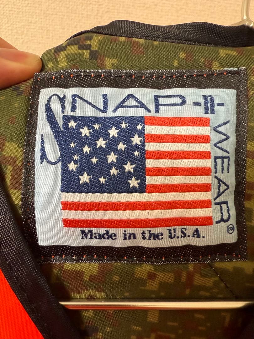 【SNAP’N’WEAR】スナップンウェア　　キルトナイロンベスト