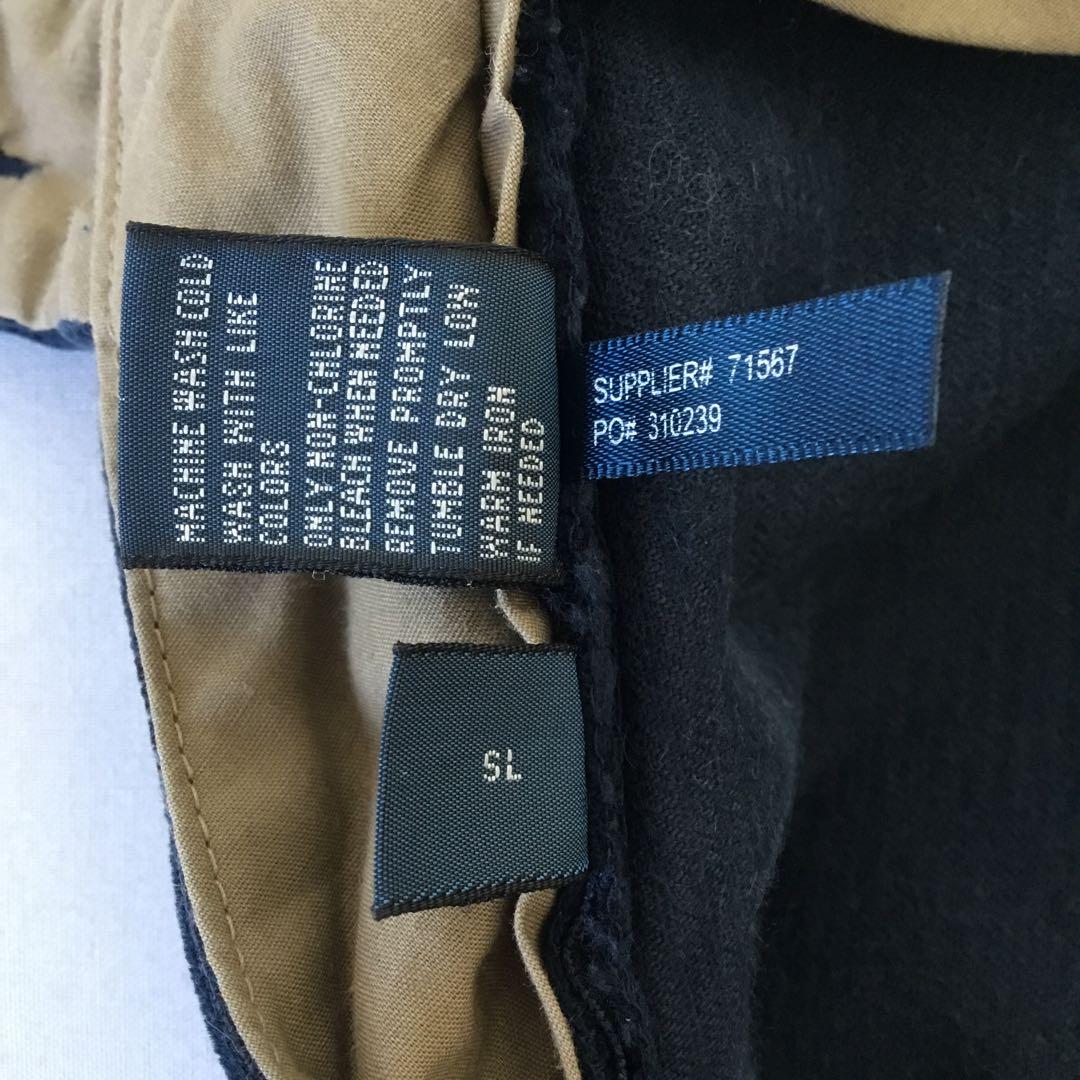 W３４◆太畝◎PRESTONPANTS◆コーデュロイ◆ネイビー★ラルフローレン