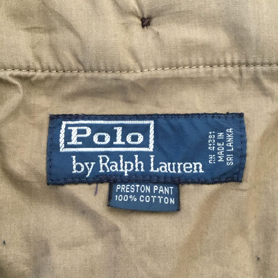 W３４◆太畝◎PRESTONPANTS◆コーデュロイ◆ネイビー★ラルフローレン