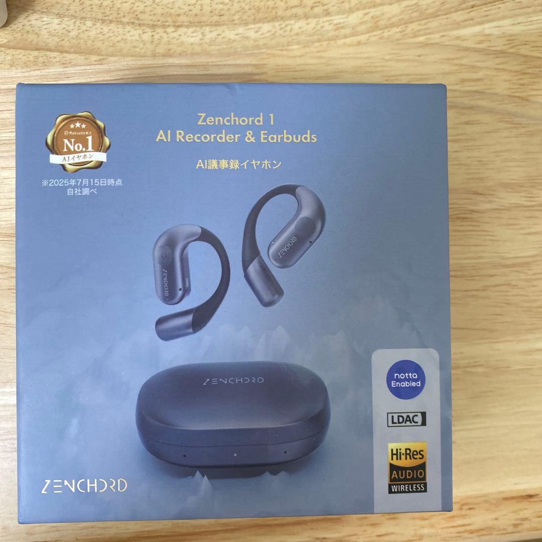 Zenchord 1 ワイヤレスイヤホン AI録音機能搭載
