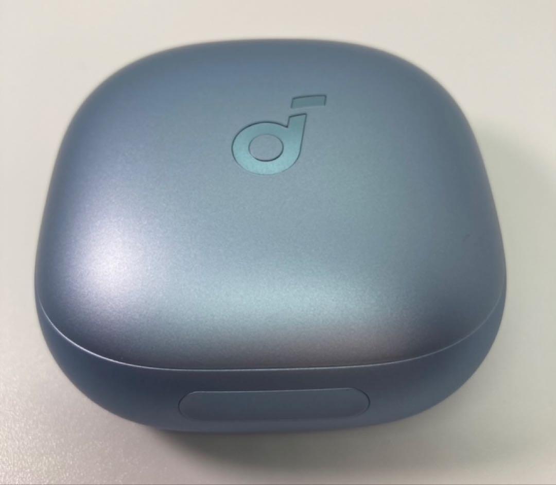 【美品】soundcore Liberty4 Proスカイブルー【充電ケース】