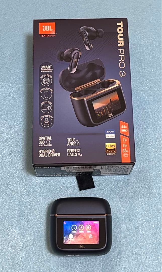 【美品】JBL TOUR PRO 3 Amazon限定カラー（ネイビー）