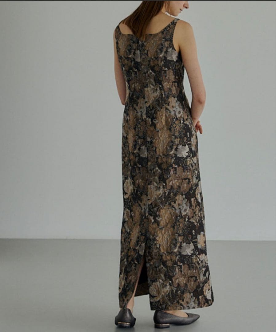 LE'RURE リルアー Wandering jacquard dress