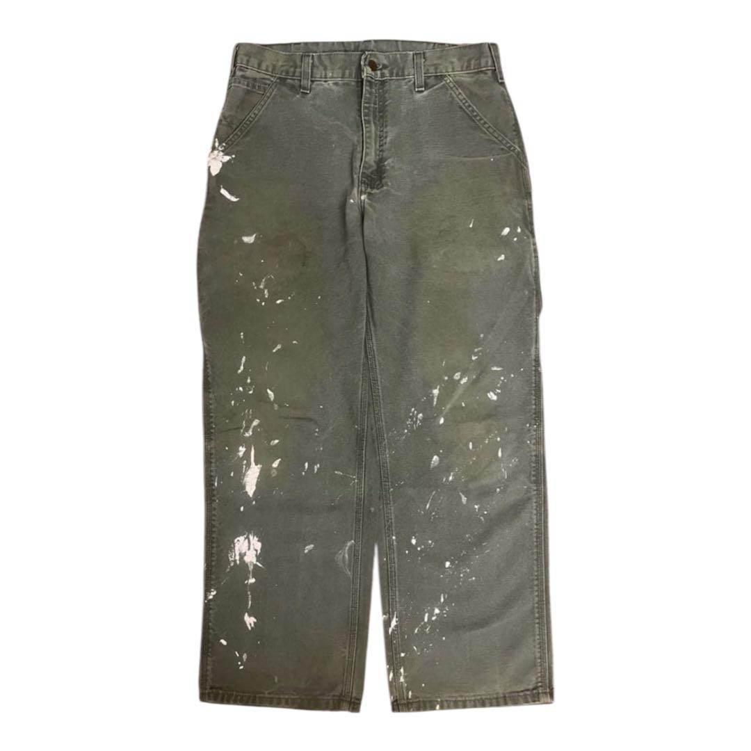 00s Carhartt カーハート ペインターパンツ カーキ W32