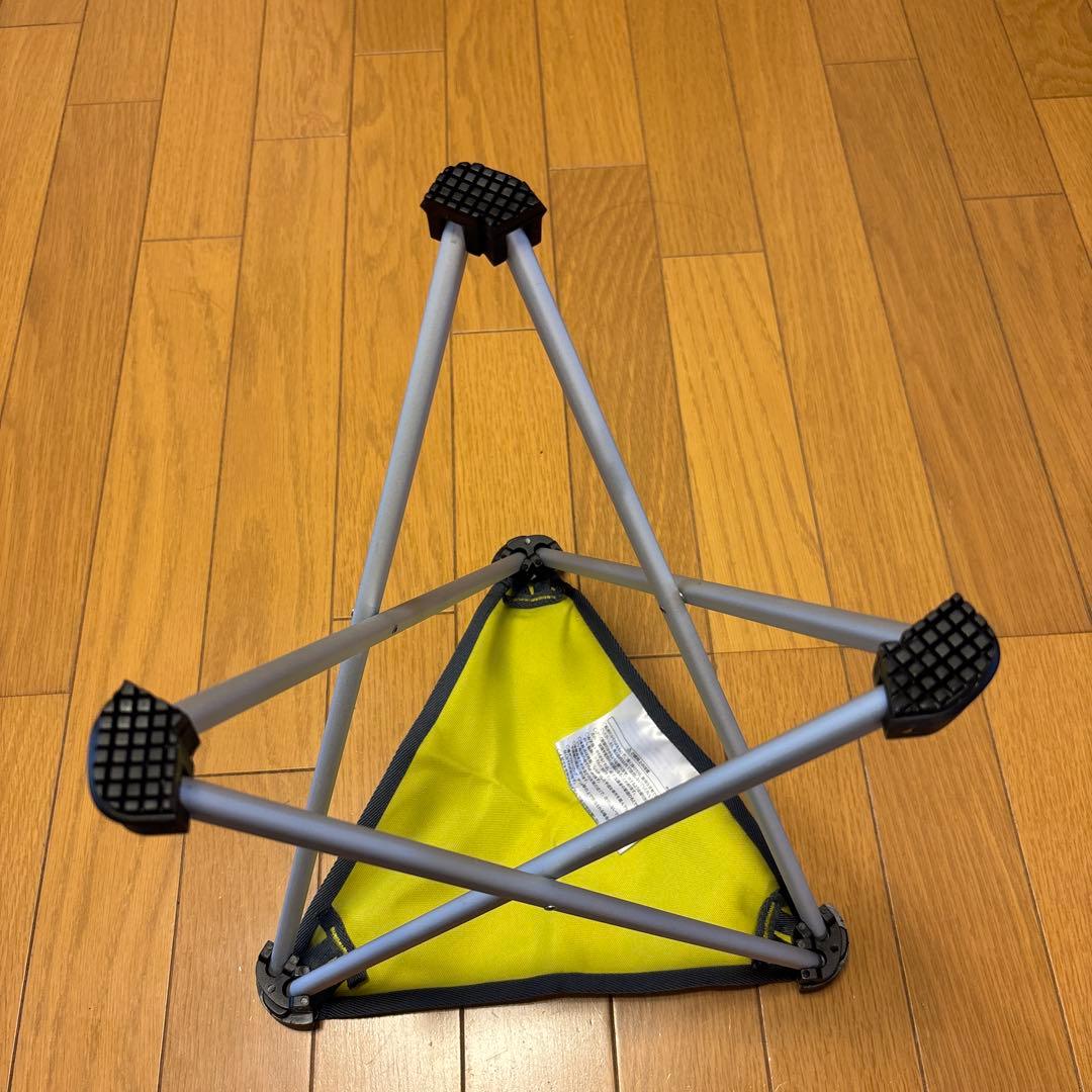【美品】mont-bell トレールチェア33×2脚セット イエロー/ネイビー