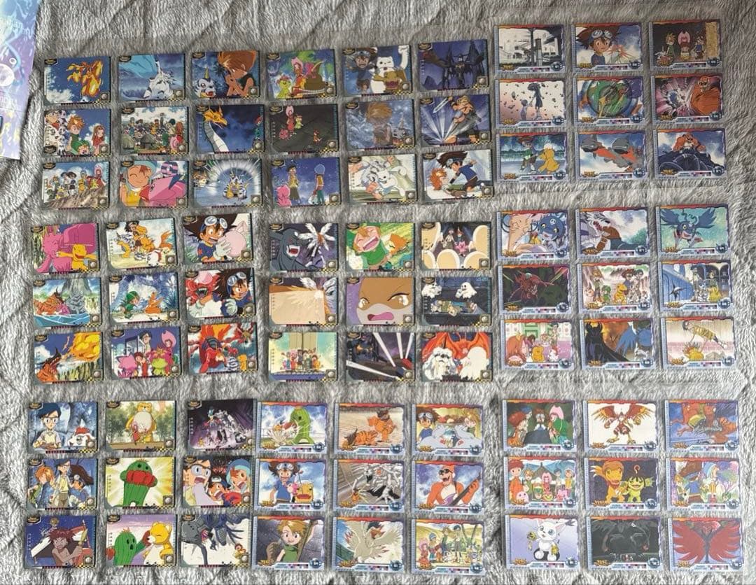 ド*ル様 【蔵出し】デジモンアドベンチャーカード　1弾＋2弾ほぼコンプリート