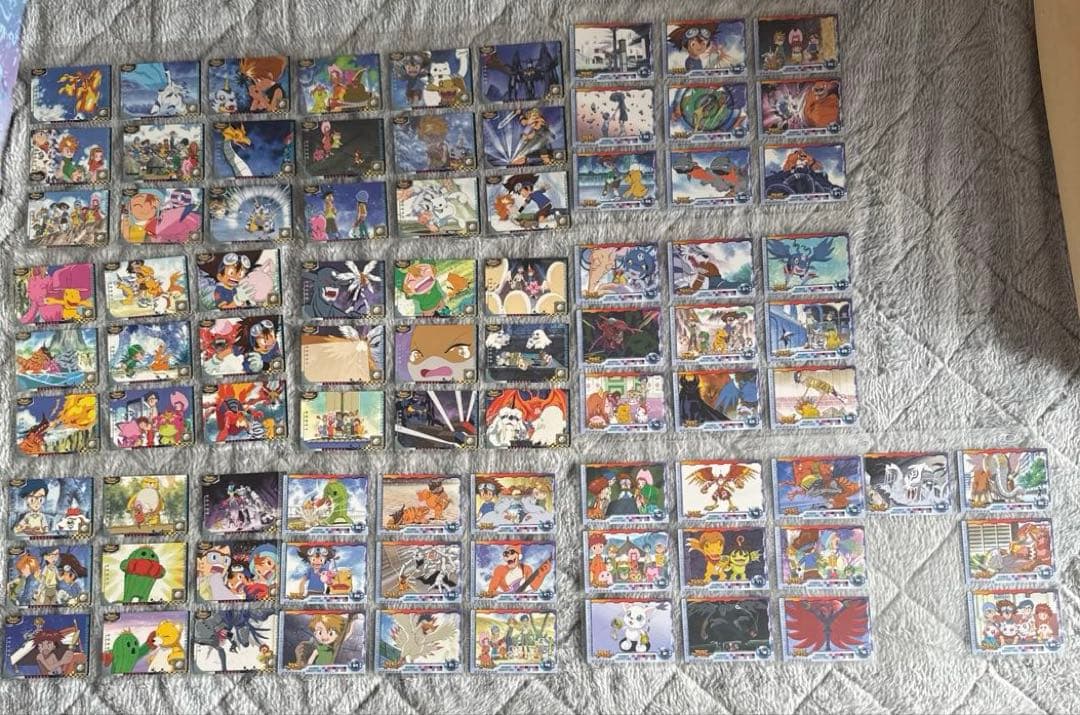 ド*ル様 【蔵出し】デジモンアドベンチャーカード　1弾＋2弾ほぼコンプリート