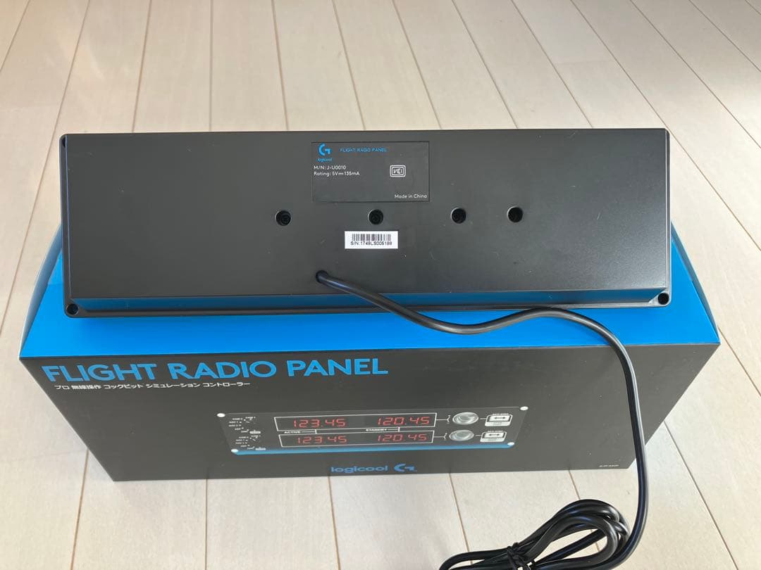 PC用ゲームコントローラー・コンバーター logicool FLIGHT RADIO PANEL