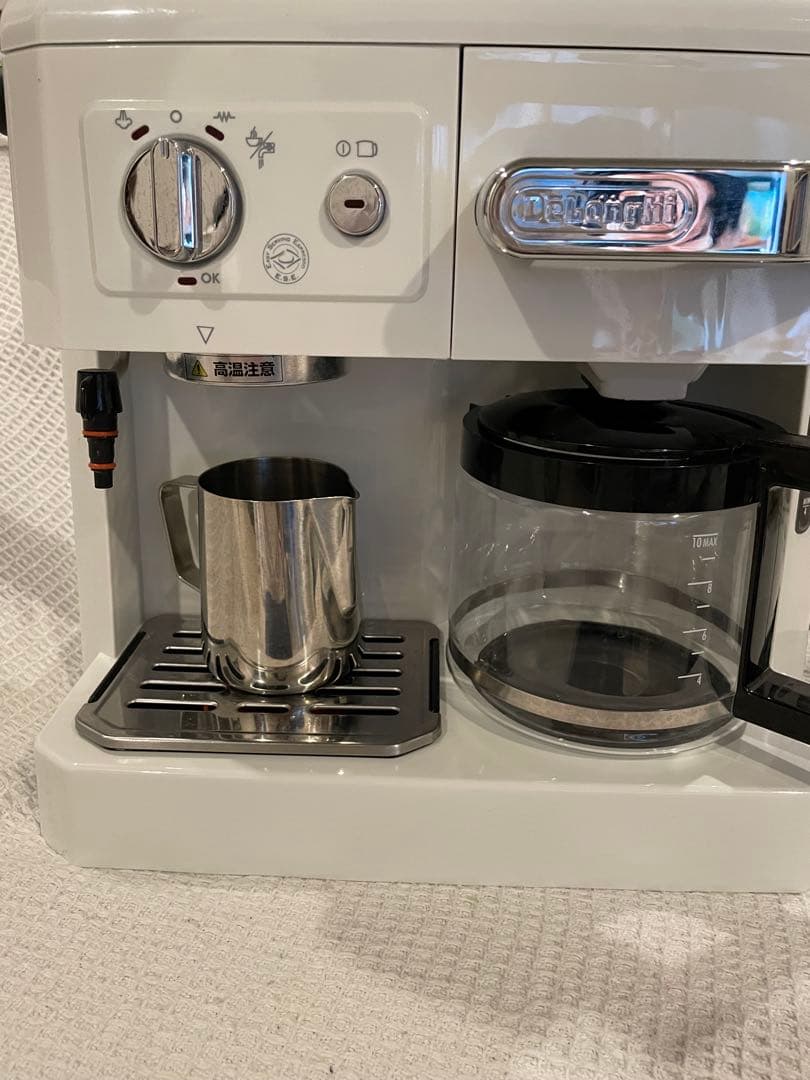 De'Longhi コンビコーヒーメーカー BCO410J ホワイト