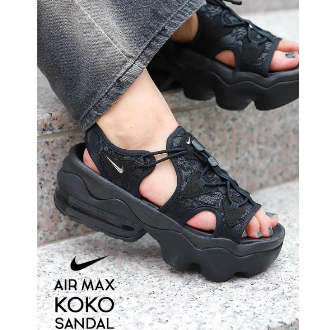 【新品】WMNS NIKE AIR MAX KOKO SANDAL ブラック