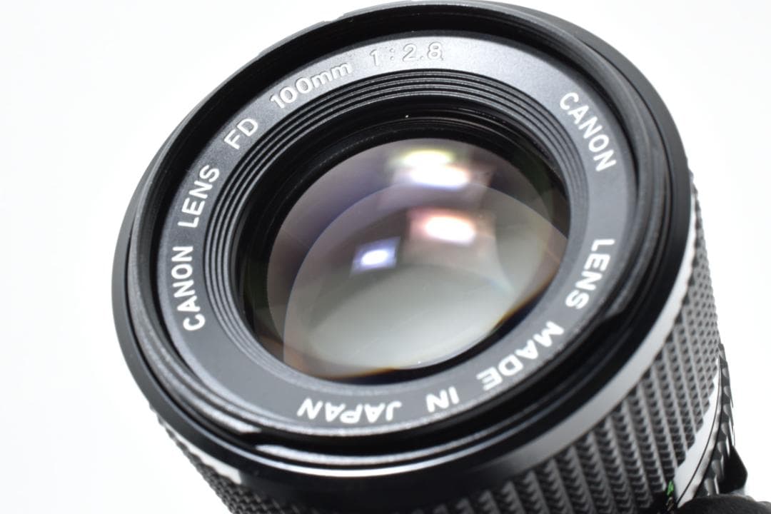 【人気の100mm】 CANON NEW FD 100mm F2.8 カメラ