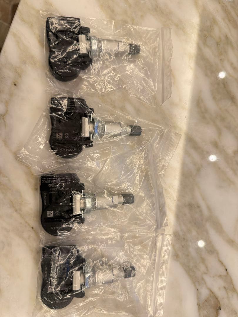 テスラ MODEL X MODEL S TPMS タイヤ 空気圧センサー 8個