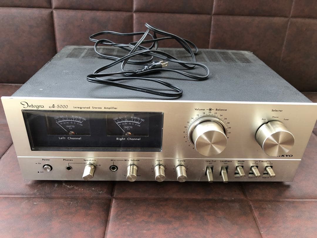 OMKYO プリメインアンプ　A-5000 　動作確認済み(J56)