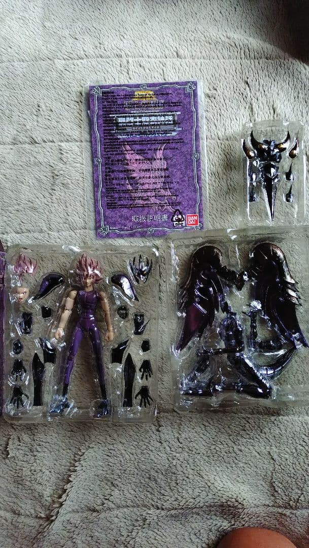 聖闘士星矢冥王ハーデス冥界編、エリシオン編 と聖闘士星矢センティア翔の７体セット