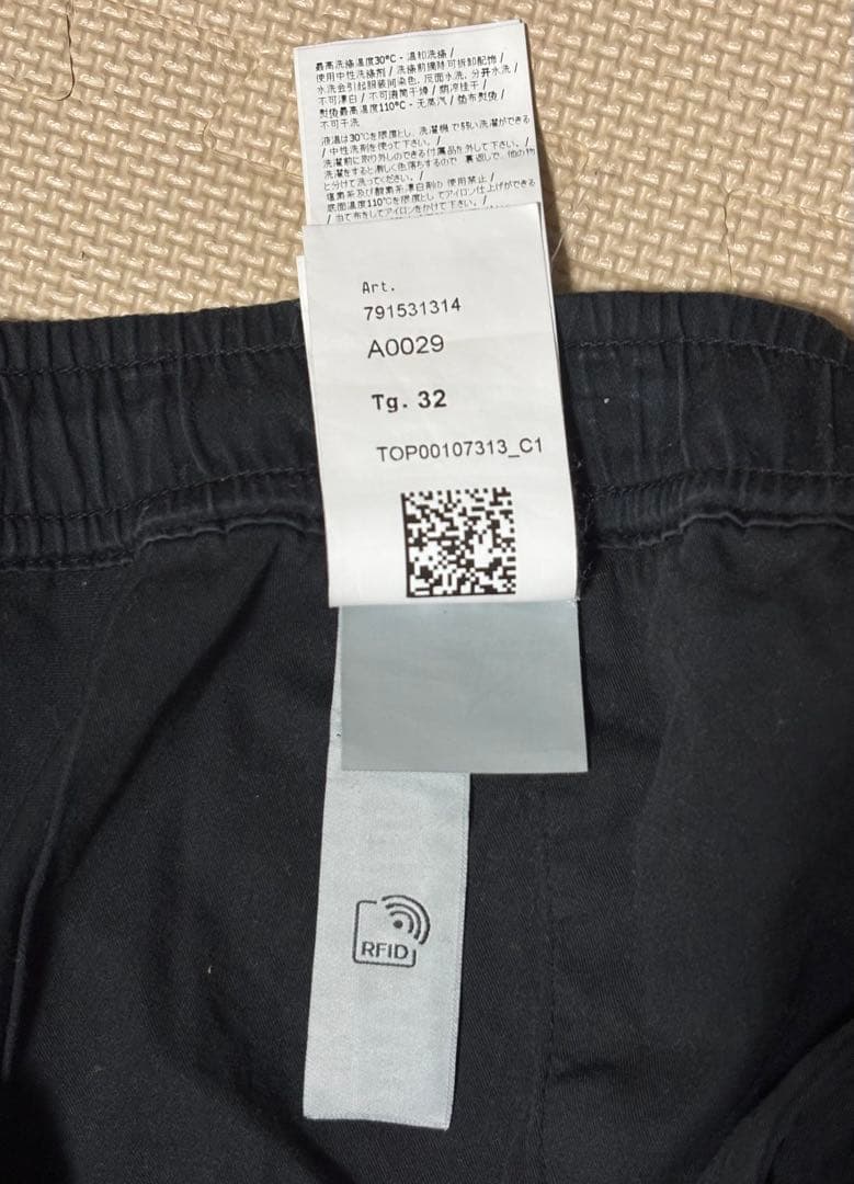 STONE  カーゴパンツ W32 ブラック