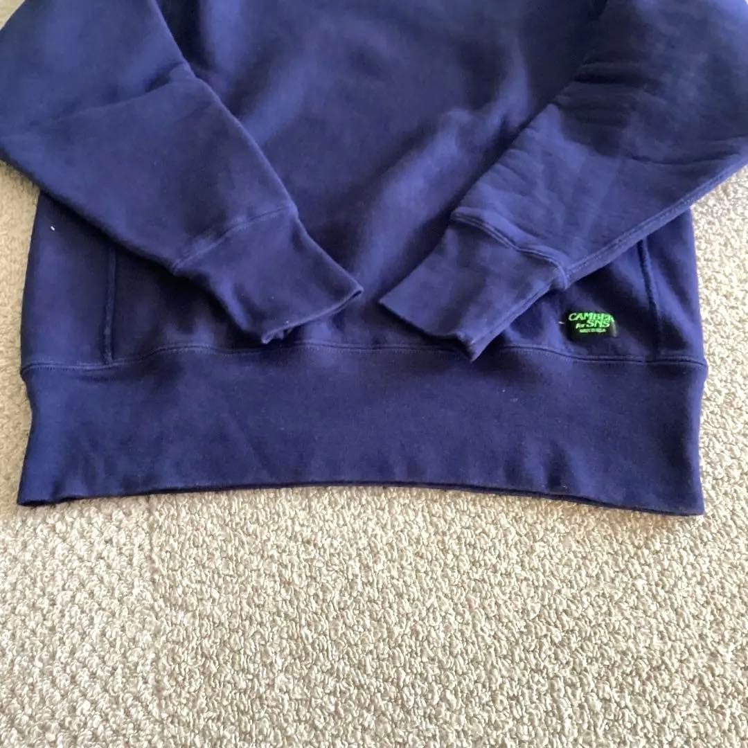 CAMBER キャンバー　クロスニット　12oz クルーネックスウェット　M