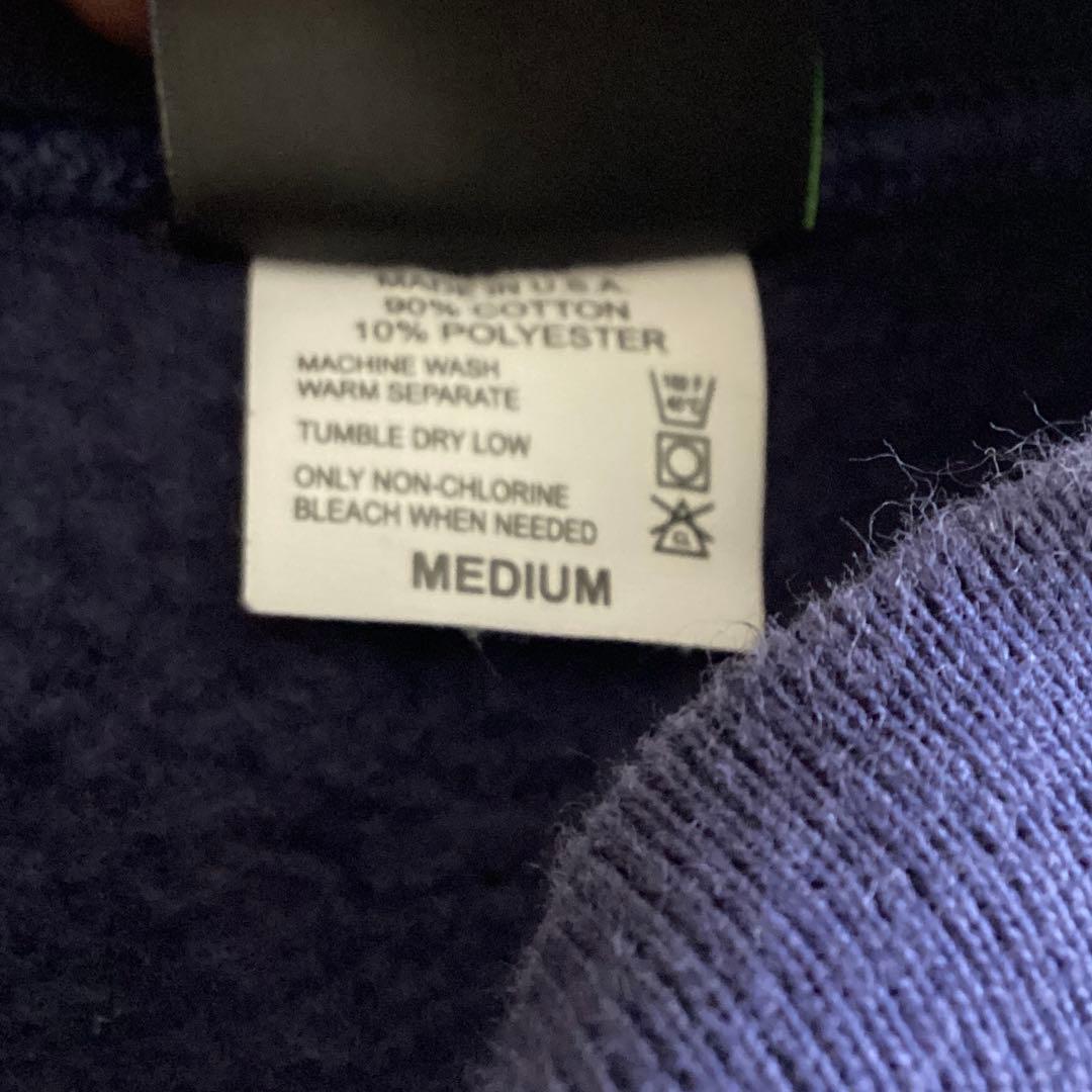 CAMBER キャンバー　クロスニット　12oz クルーネックスウェット　M