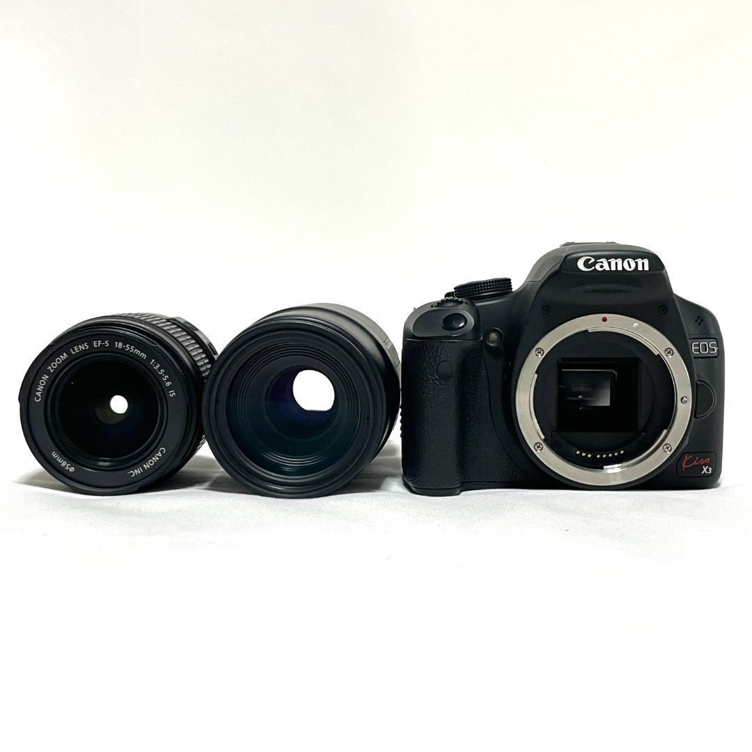 操作がやさしい☀️ Canon EOS Kiss X3 望遠セット 入門☘️