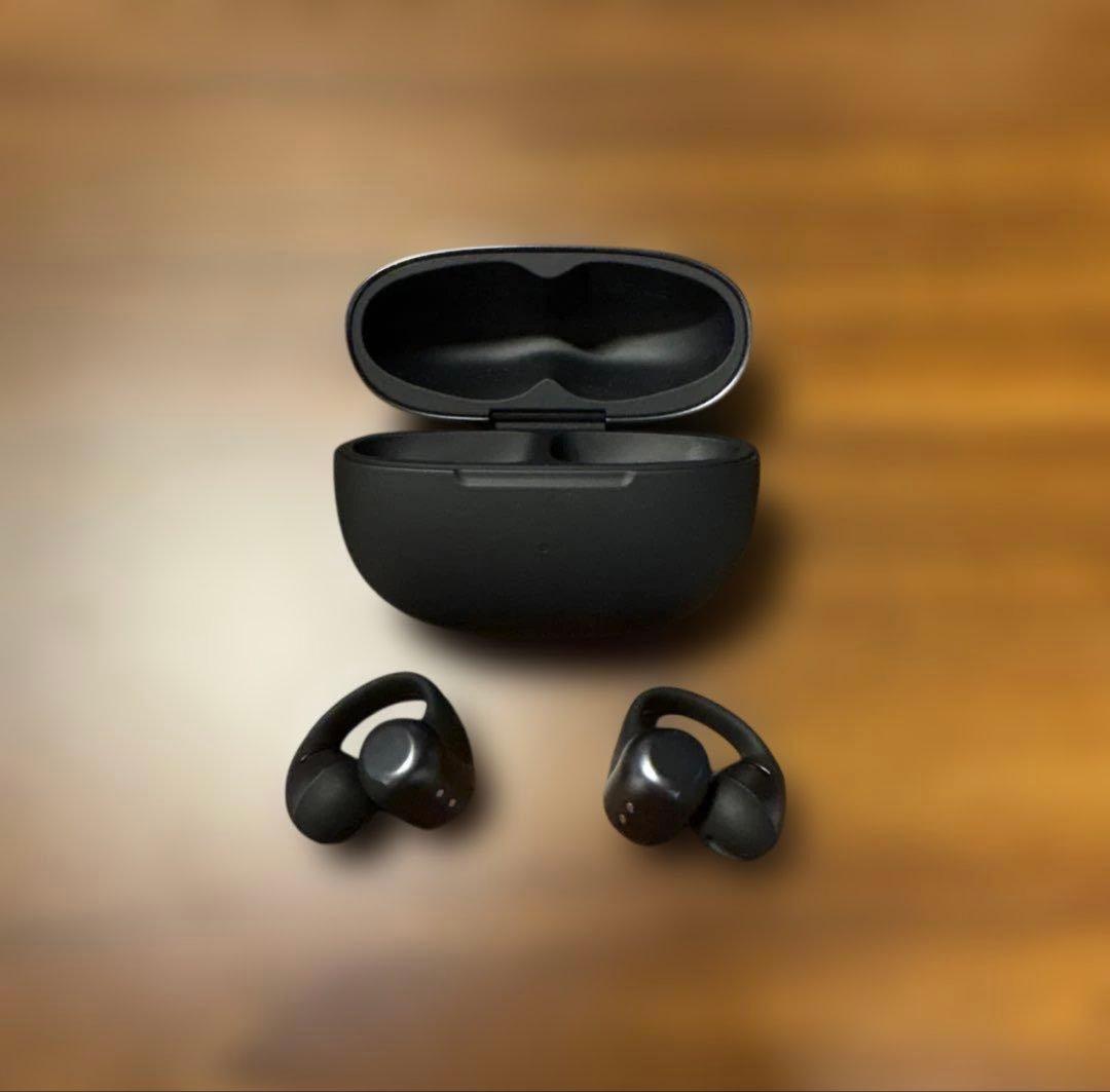 Shokz OpenDots ONE イヤーカフイヤホン ブラック