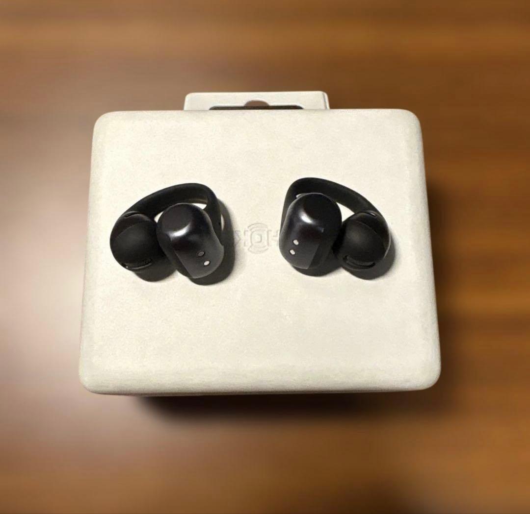 Shokz OpenDots ONE イヤーカフイヤホン ブラック