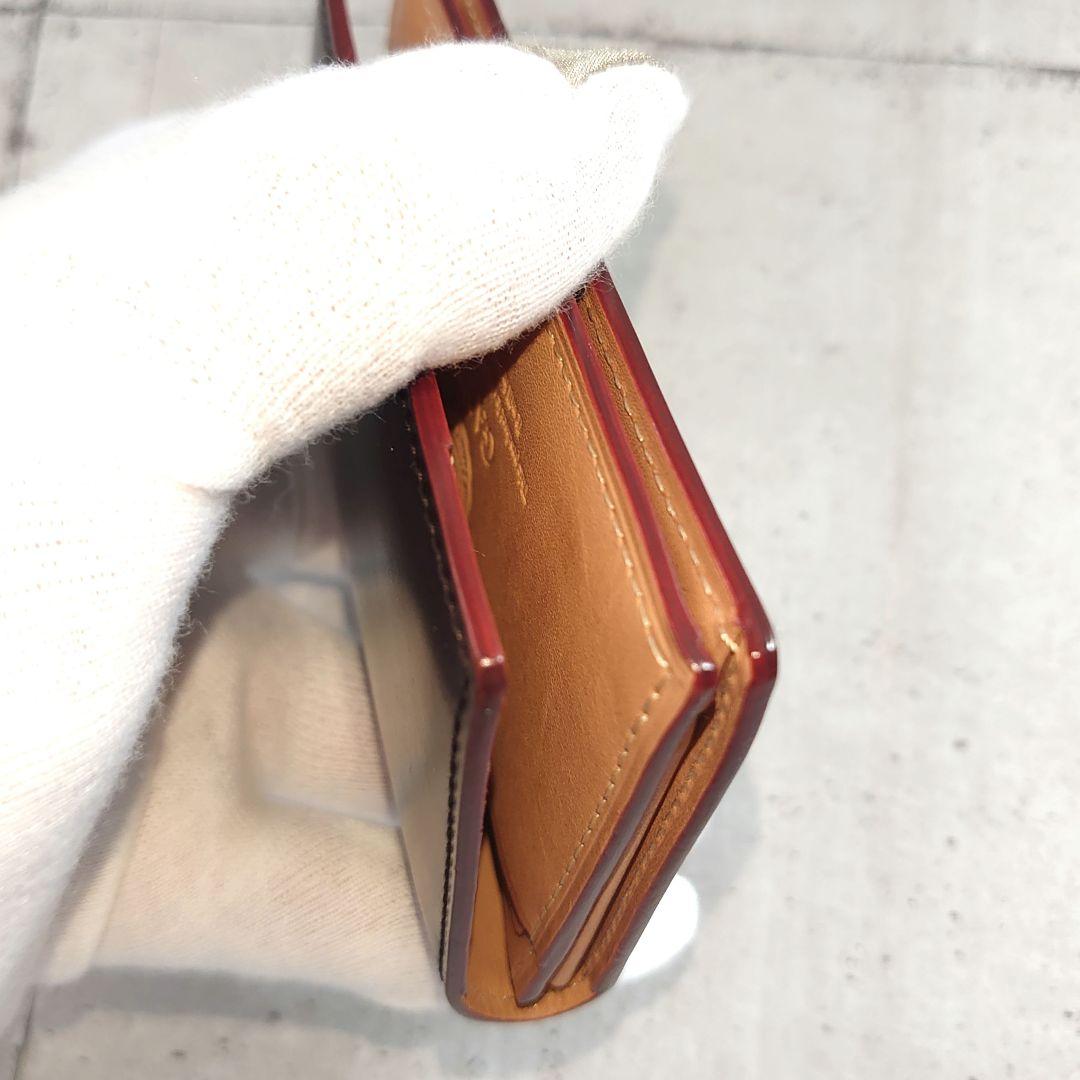 GANZO コードバン レザー 名刺入れ バーガンディ