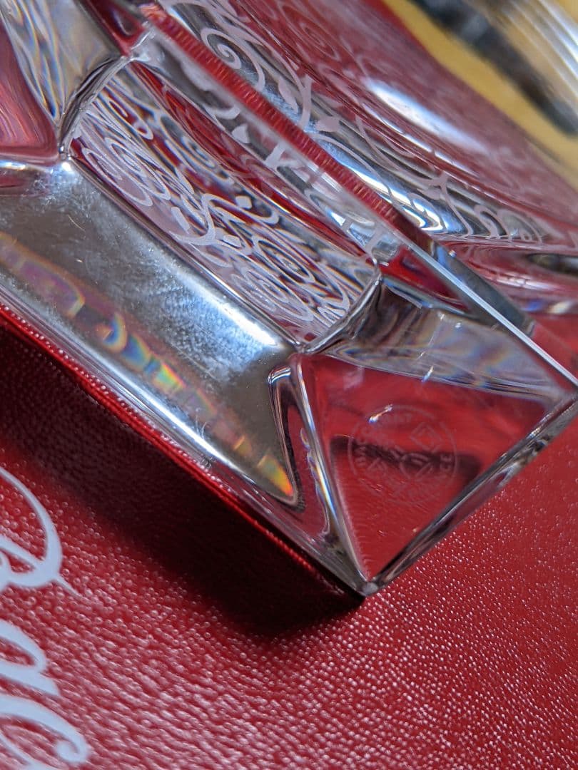 バカラ　フラワーベース　ランデブーシリーズ