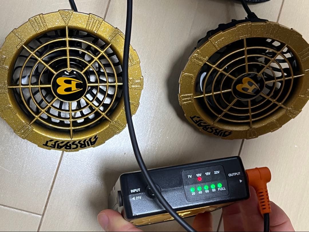 バートルバッテリーセット+ACベスト(Lサイズ)