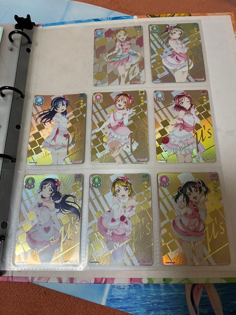 ラブライブ！スクールアイドルコレクション バインダー、カードセット