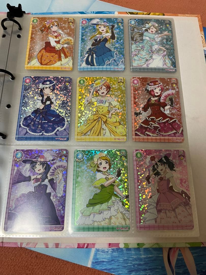 ラブライブ！スクールアイドルコレクション バインダー、カードセット