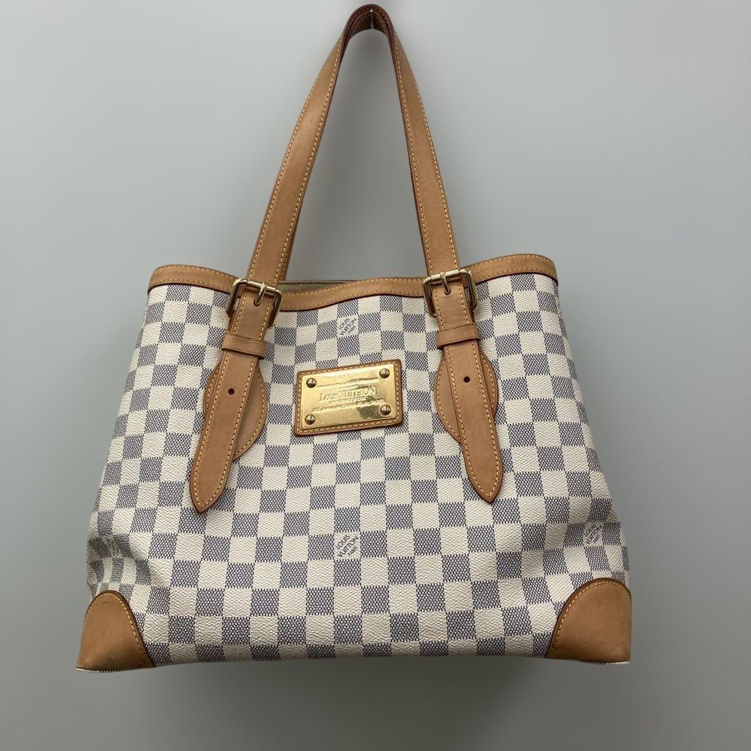 美品‼️【ルイヴィトン】ダミエアズール　ハムステッドMM ハンドバッグ