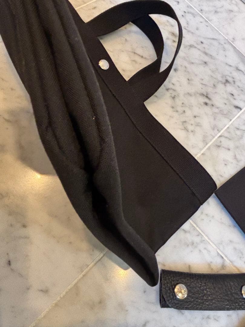 エルベシャプリエ⭐︎ 725c コーデュラ　ノワール✖️ノワール✖️ノワール　黒