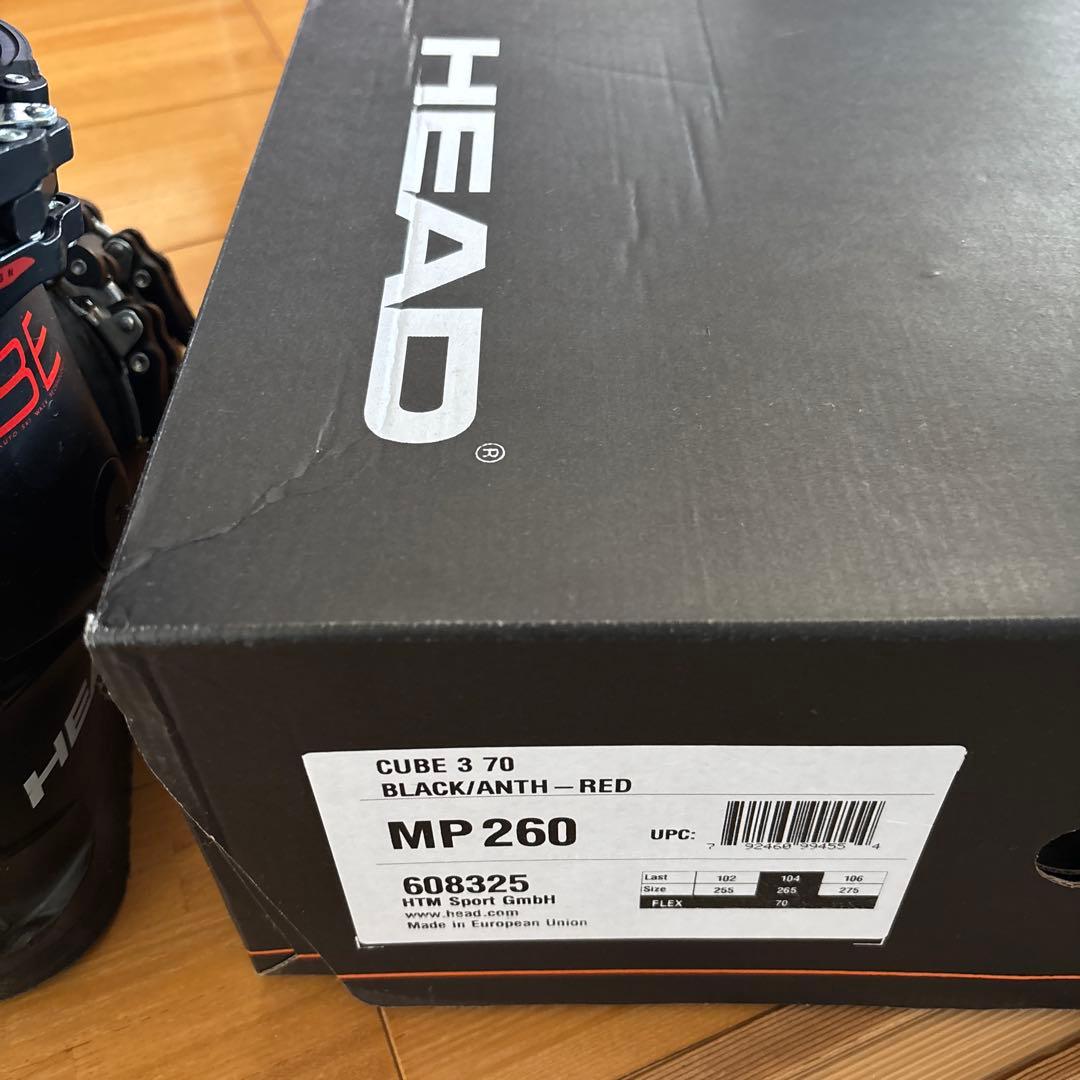 M I　HEAD CUBE 70 スキー用ブーツ 26.5センチ