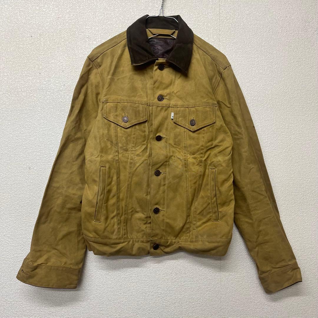 Levi’s×FILSON USA製 オイルドクロス トラッカージャケット