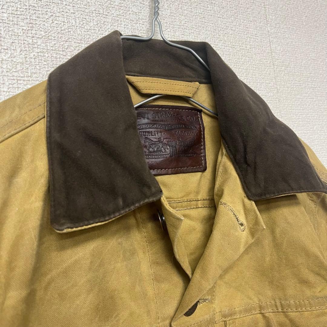 Levi’s×FILSON USA製 オイルドクロス トラッカージャケット