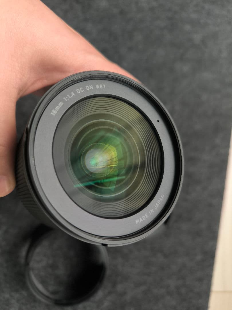 美品【SIGMA 16mm F1.4 DC DN】Xマウント